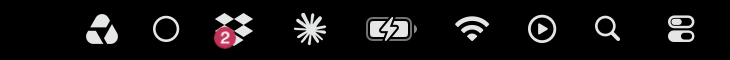 Zero-Hour in the Mac menu bar